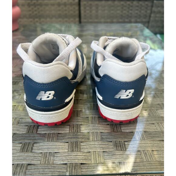 New Balance 550 “White/Navy/Red” (Kids Size 12) - Picture 2 of 8
